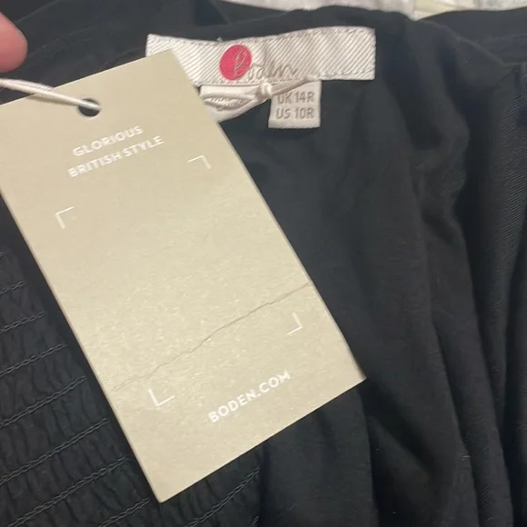 Boden Black Halter Dress - Picture 9 of 9